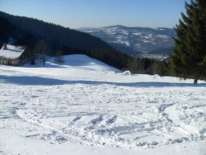 Piste de ski à Ventron