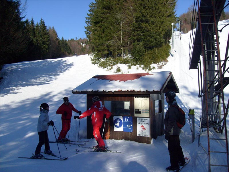 Piste de ski à Ventron