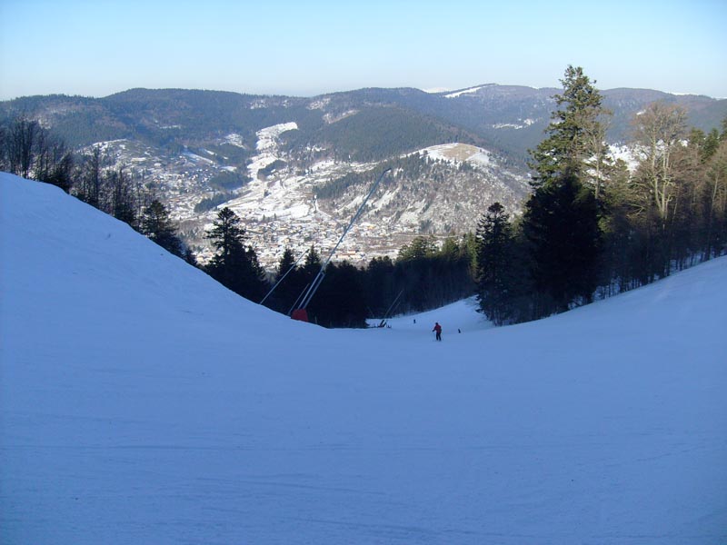 Piste de ski à Ventron