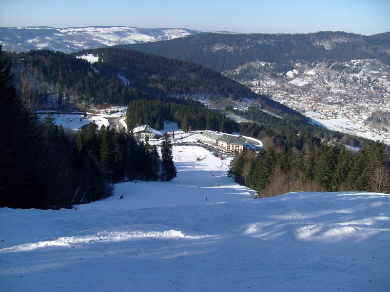 Piste de ski à Ventron