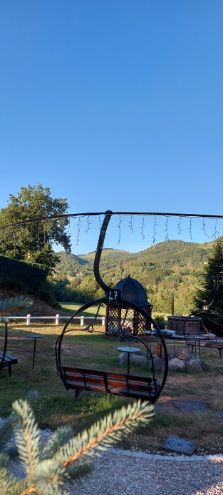 En montagne, dans la nature nature avec toutes les activités de plein air