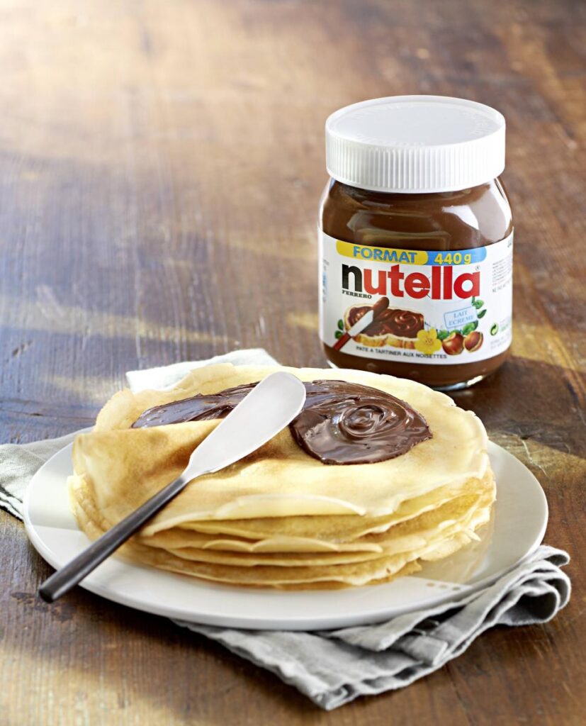 Pot de nutella gratuit