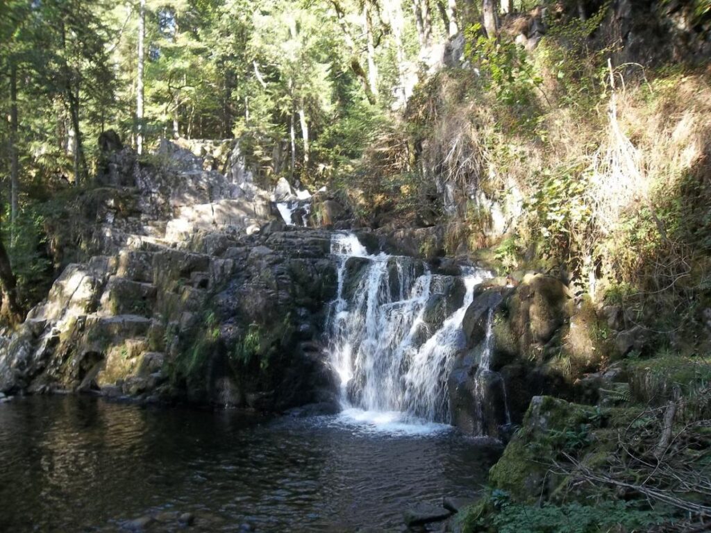 La cascade du saut du Bouchot à Vagney