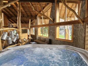 Spa jacuzzi intérieur
